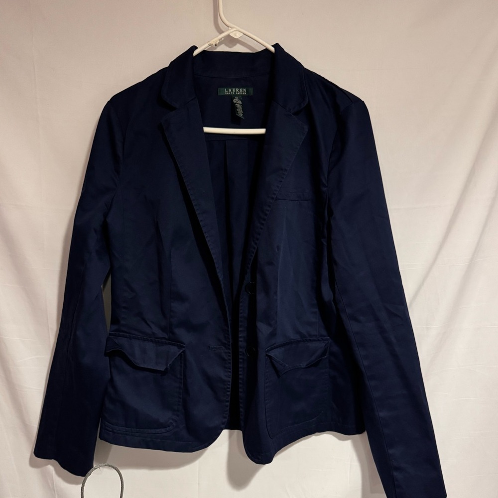 Lauren Ralph Lauren Navy Tailored Blazer